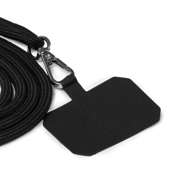 Lanyard portamóvil de poliéster reciclado RPET | SUKI (LY1730)