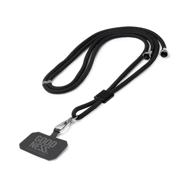 Lanyard portamóvil de poliéster reciclado RPET | SUKI (LY1730)