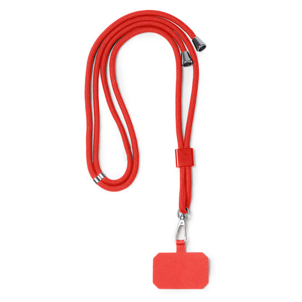 Lanyard portamóvil de poliéster reciclado RPET | SUKI (LY1730)