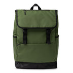 Mochila con solapa realizada en PU Leather | TROIS (MO1743)