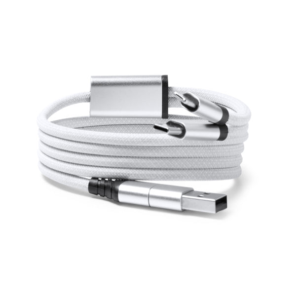 Cable antienredo con salida USB, Tipo C y | ELON (IA1760)