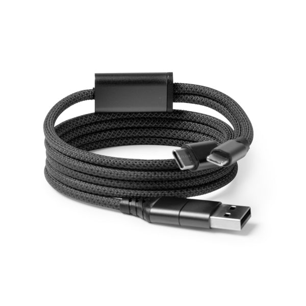 Cable antienredo con salida USB, Tipo C y | ELON (IA1760)