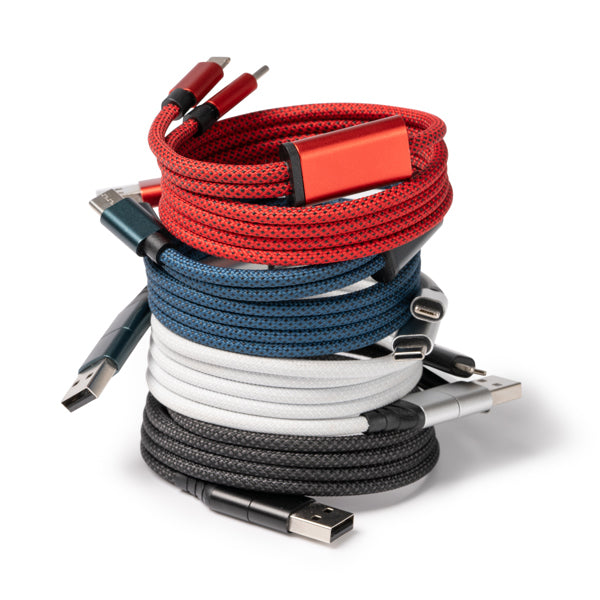 Cable antienredo con salida USB, Tipo C y | ELON (IA1760)