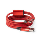 Cable antienredo con salida USB, Tipo C y | ELON (IA1760)