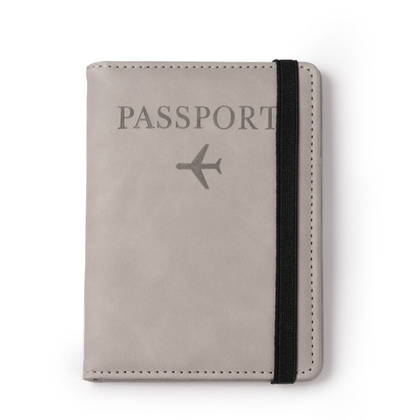 Funda para pasaporte realizada en PU Leather con | MUNDI (PM1774)