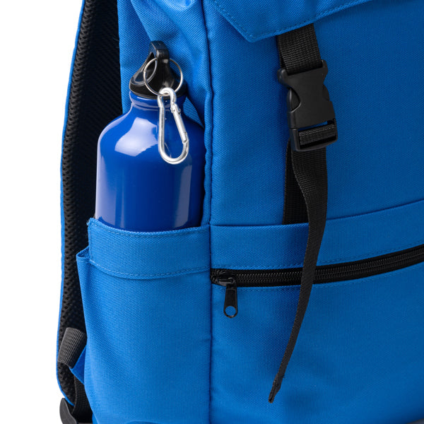 Mochila con solapa realizada en 600D RPET | SOLAP (MO1784)