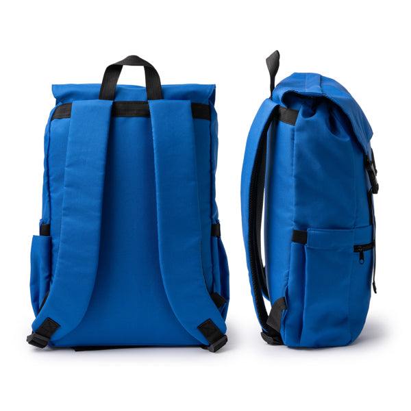 Mochila con solapa realizada en 600D RPET | SOLAP (MO1784)