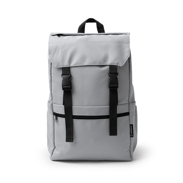 Mochila con solapa realizada en 600D RPET | SOLAP (MO1784)