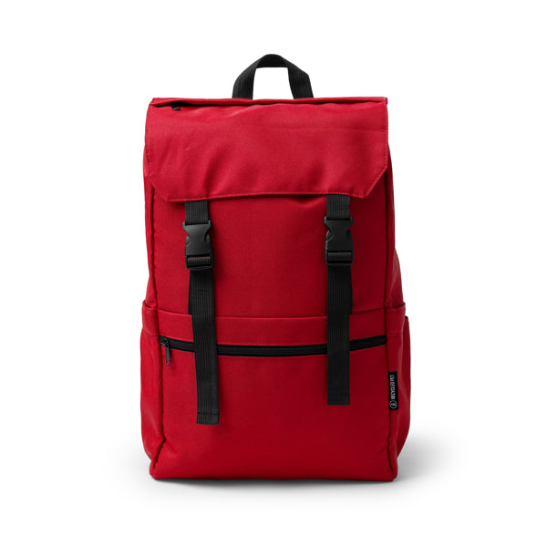 Mochila con solapa realizada en 600D RPET | SOLAP (MO1784)