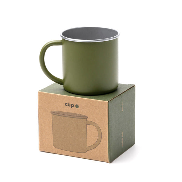 Taza realizada en acero inoxidable 304 reciclado | DUNAS (TZ1798)