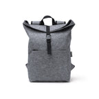 Mochila con solapa elaborada en fieltro reciclado | TAIPEI (MO1805)