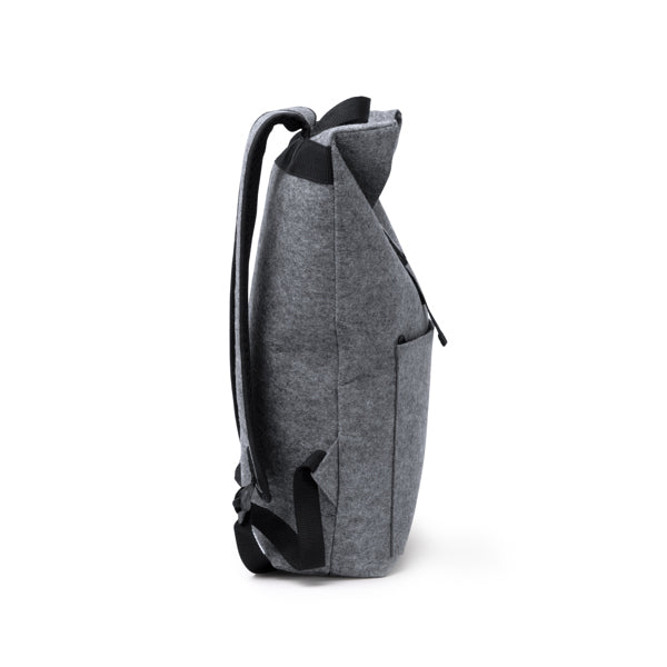 Mochila con solapa elaborada en fieltro reciclado | TAIPEI (MO1805)