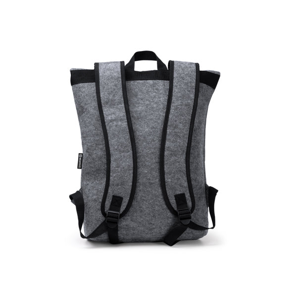 Mochila con solapa elaborada en fieltro reciclado | TAIPEI (MO1805)