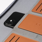 Carpeta A4 multiusos de RPET 600D y PU Leather | VELIZ (FO1820)