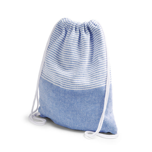 Mochila pareo realizada en algodón reciclado 190 | MADEIRA (TW1825)