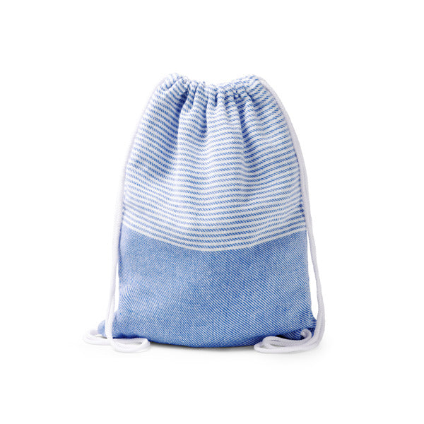 Mochila pareo realizada en algodón reciclado 190 | MADEIRA (TW1825)
