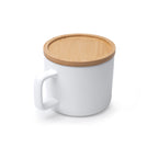 Taza de cerámica con exterior en acabado mate y | MOLOK (TZ1841)