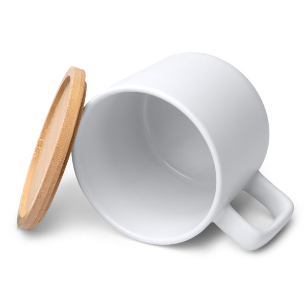 Taza de cerámica con exterior en acabado mate y | MOLOK (TZ1841)
