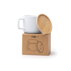 Taza de cerámica con exterior en acabado mate y | MOLOK (TZ1841)