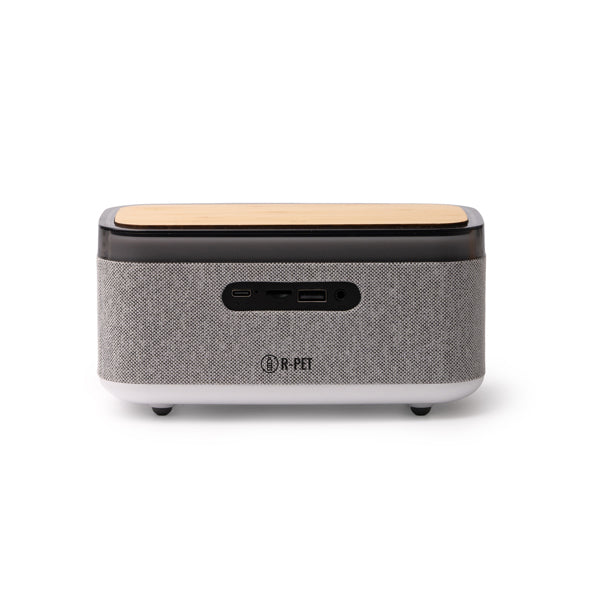 Altavoz inalámbrico con cuerpo elaborado en bambú | MORNIX (BS1845)
