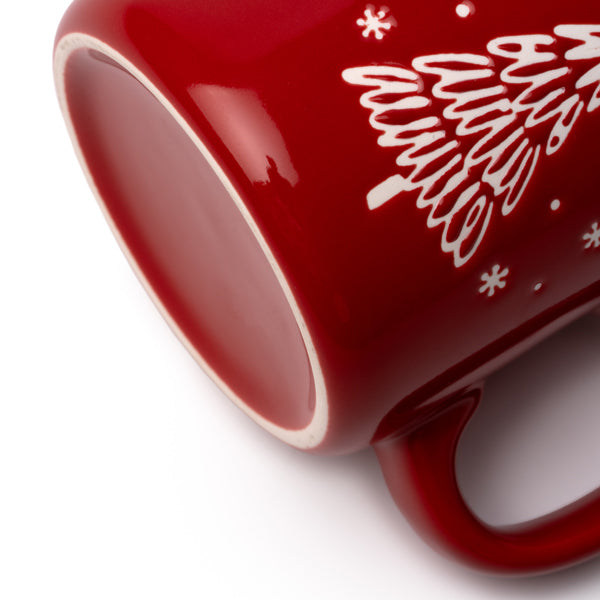 Taza de cerámica con diseño Árbol de Navidad | CALGARY (TZ1852)