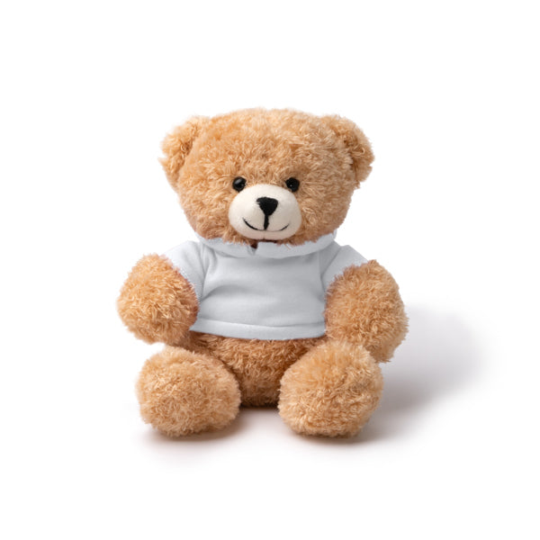 Osito de peluche con sudadera lisa realizada en | JAZZ (FT1853)