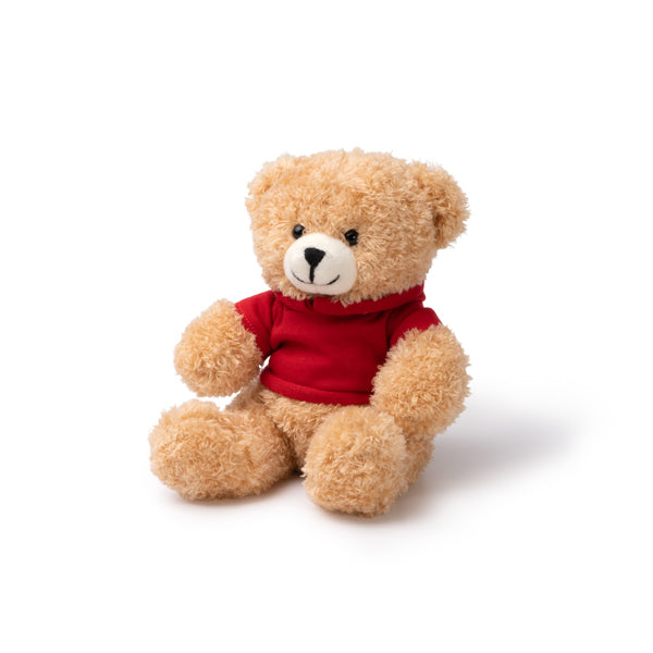 Osito de peluche con sudadera lisa realizada en | JAZZ (FT1853)