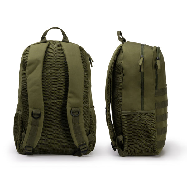Mochila elaborada en resistente poliéster RPET | BUFALO (MO1870)