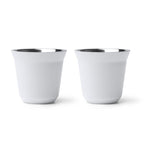 Set de 2 vasos para café elaborados en acero | BOLUTO (VA1886)