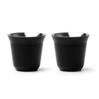 Set de 2 vasos para café elaborados en acero | BOLUTO (VA1886)