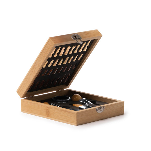 Set de vino presentado en caja de bambú diseñada | FRESNO (AB1888)