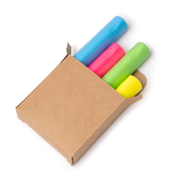Set de marcadores para subrayado con forma | ROTUX (HW1900)
