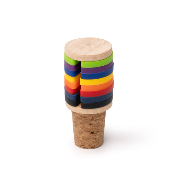 Tapón para botellas elaborado en corcho, con | NOVIX (MJ1907)