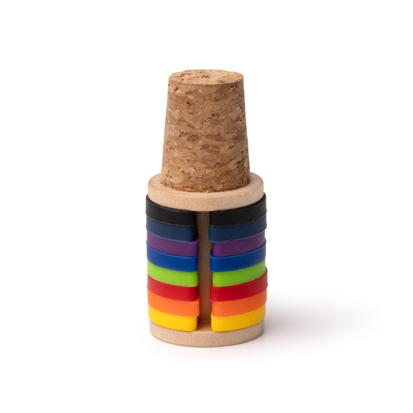 Tapón para botellas elaborado en corcho, con | NOVIX (MJ1907)