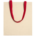 Bolsa 100% algodón 140 g/m² en color natural con | VENETO (BO1936)