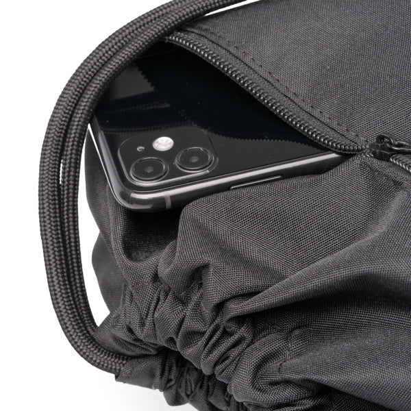Mochila de cuerdas ajustables elaborada en RPET | LUCIO (MO1990)