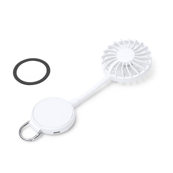Ventilador de mano elaborado en ABS reciclado | DENISON (VE2005)