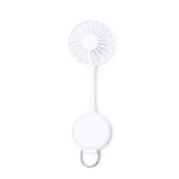 Ventilador de mano elaborado en ABS reciclado | DENISON (VE2005)