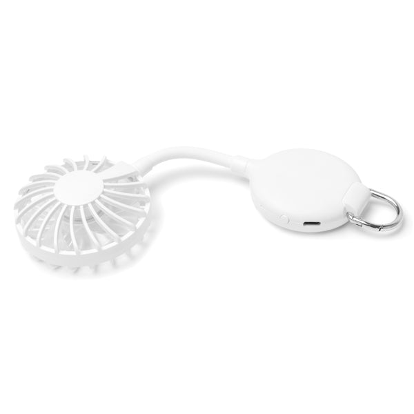 Ventilador de mano elaborado en ABS reciclado | DENISON (VE2005)