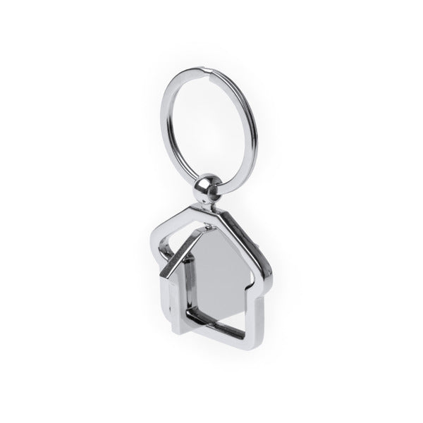 Llavero metálico giratorio con cuerpo con forma | TUDOR (KO2023)