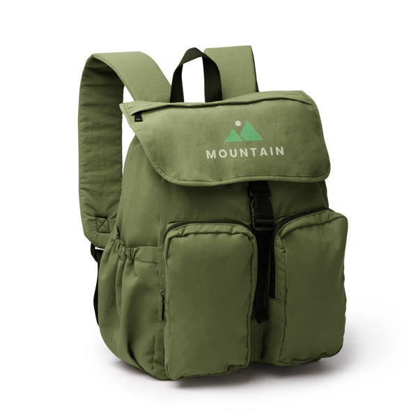 Mochila elaborada en suave Nylon con amplio | KABUKI (MO2025)