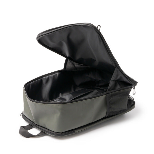 Mochila elaborada en PU Leather con dos | LEONEL (MO2034)