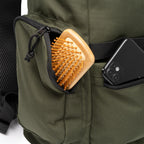 Mochila elaborada en RPET 600D con apertura en la | CAMERON (MO2040)