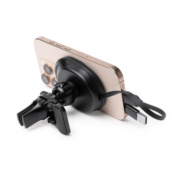 Cargador inalámbrico de coche para smartphone con | BRAVEK (CR2049)