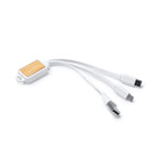 Cable cargador 3 en 1 diseñado con cuerpo | ASTRO (IA3019)