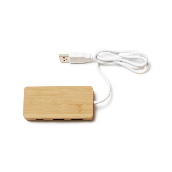 Puerto USB realizado en bambú | NEPTUNE (IA3023)