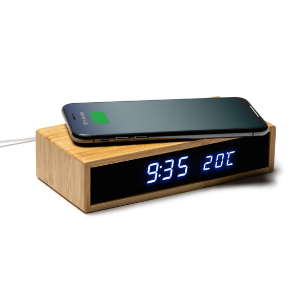 Reloj con superficie de carga inalámbrica con | DUNCER (RJ3043)