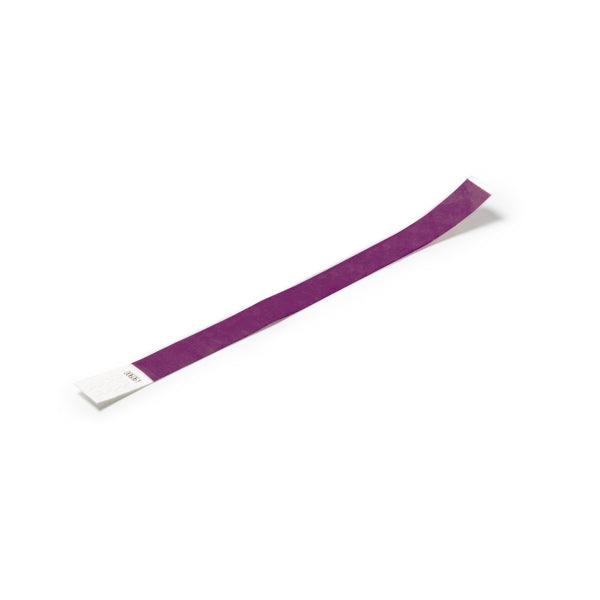 Pulsera para eventos de fibra sintética Tyvek con | DRILO (PU3094)