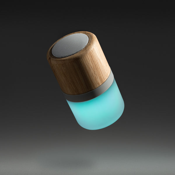 Altavoz inalámbrico con cuerpo elaborado en bambú | OZCAN (BS3195)