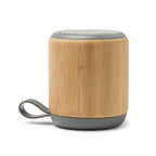 Altavoz inalámbrico con cuerpo elaborado en bambú | SOLUM (BS3199)